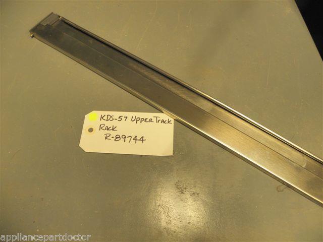 KITCHENAID WHIRLPOOL dishwasher KDS-57 Upper Track Rack R-89744 R89744 used KITCHENAID WHIRLPOOL dishwasher KDS-57 Upper Track Rack R-89744 R89744 used